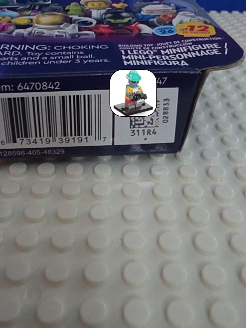 LEGO Series 26 CMF 71046 Alien Tourist Space Set